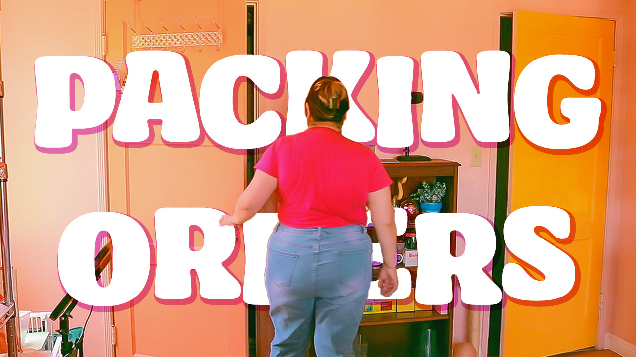 small business vlog ✦ packing orders for my latinx stationery shop & biz updates
