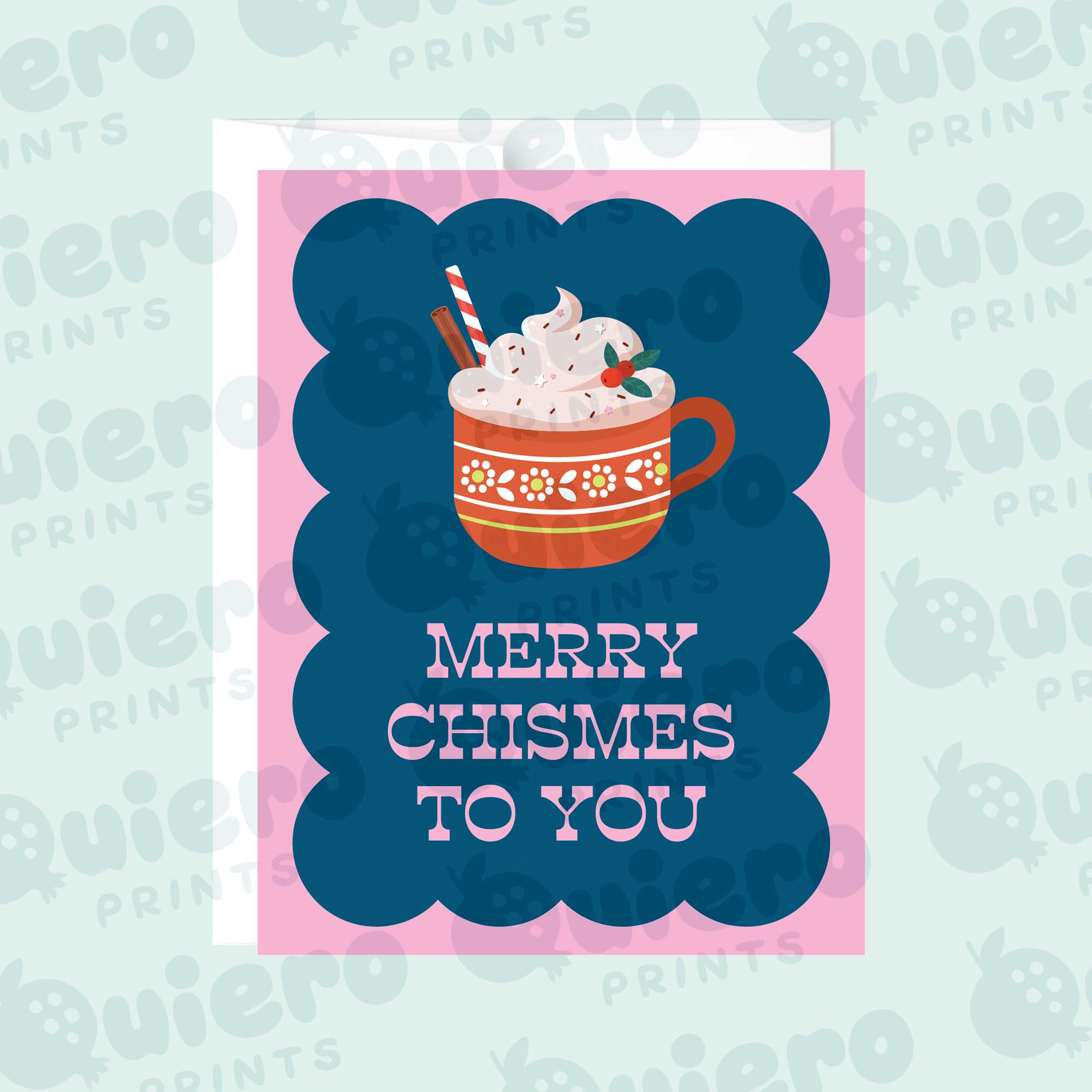 Funny Spanglish Holiday Cards 4pk