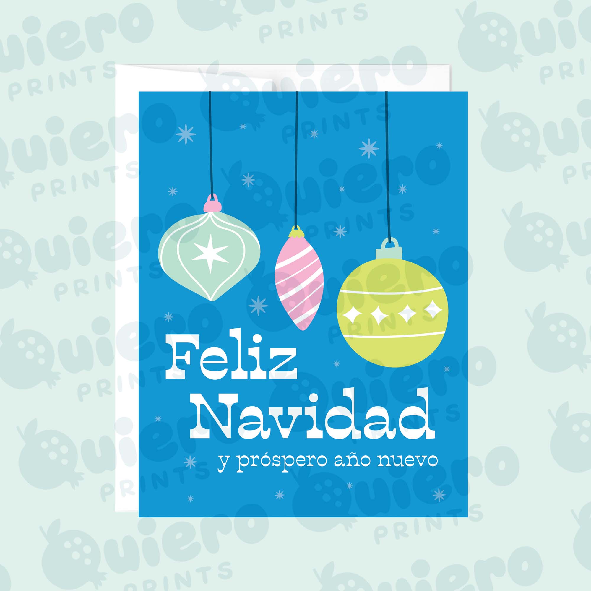 Spanglish Holiday Cards 6pk