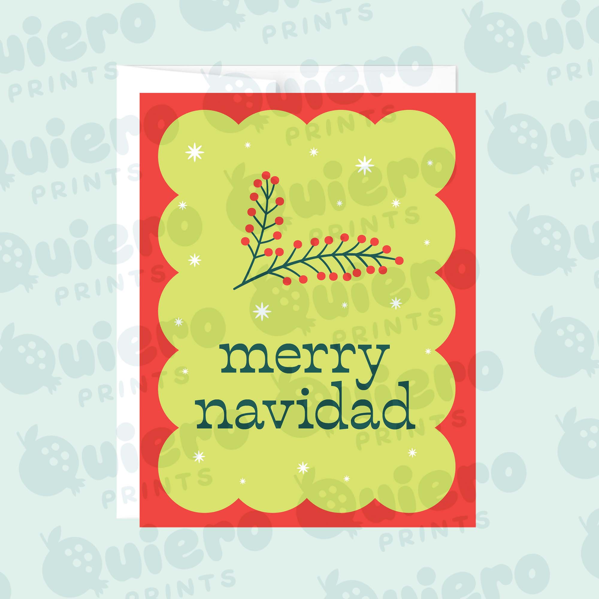 Spanglish Holiday Cards 6pk