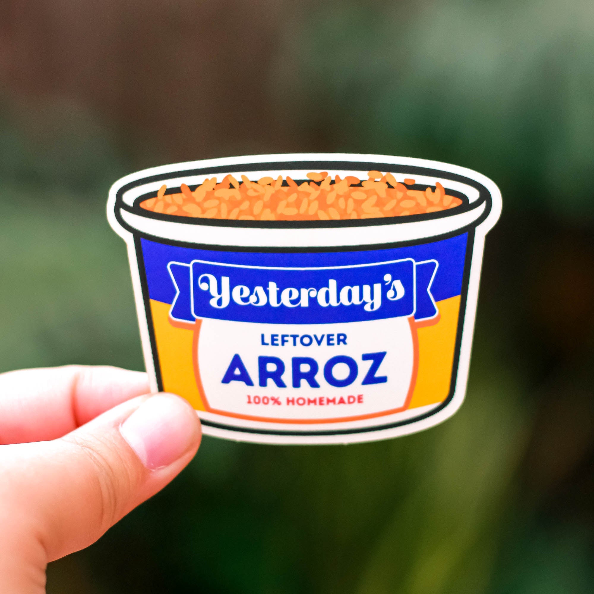 Leftover Arroz Sticker