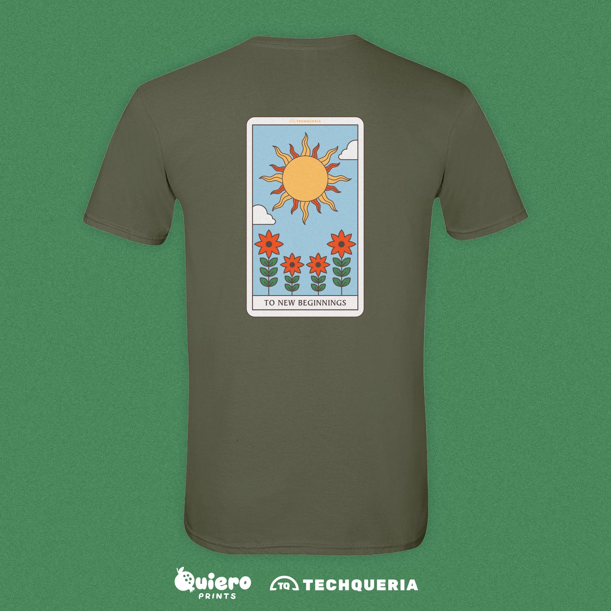 New Beginnings Tee (Techqueria x Quiero Prints)