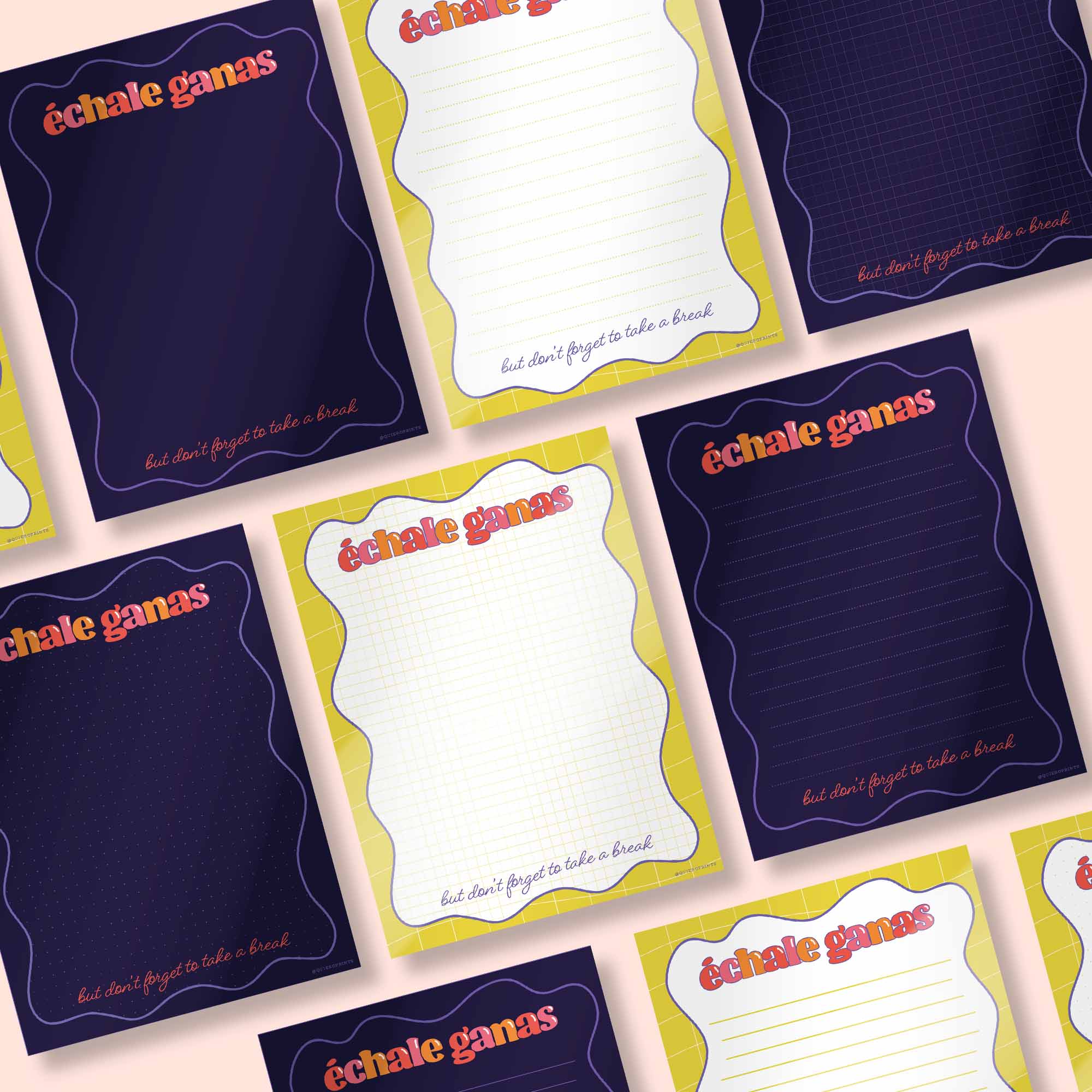 Échale Ganas Digital Planner Sheets