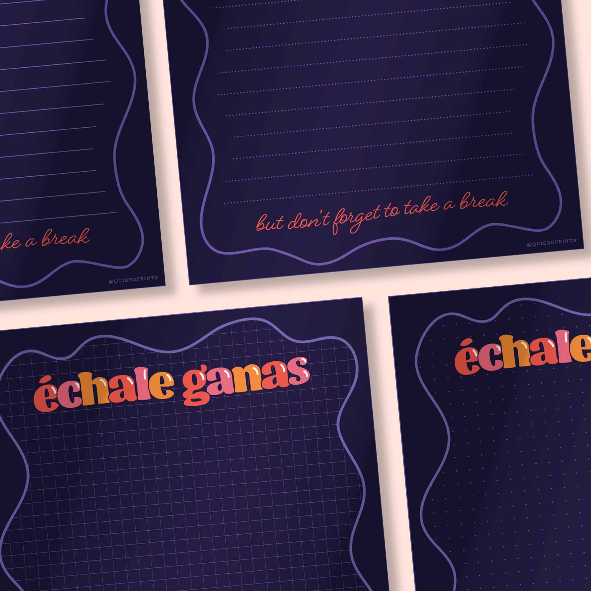 The Ultimate Spanglish Digital Bundle | Undated Planners, Planner Sheets, Stickers