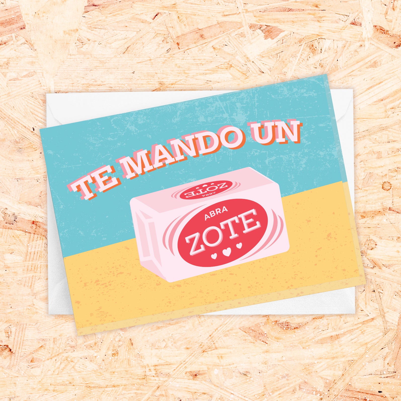 Abrazote Greeting Card
