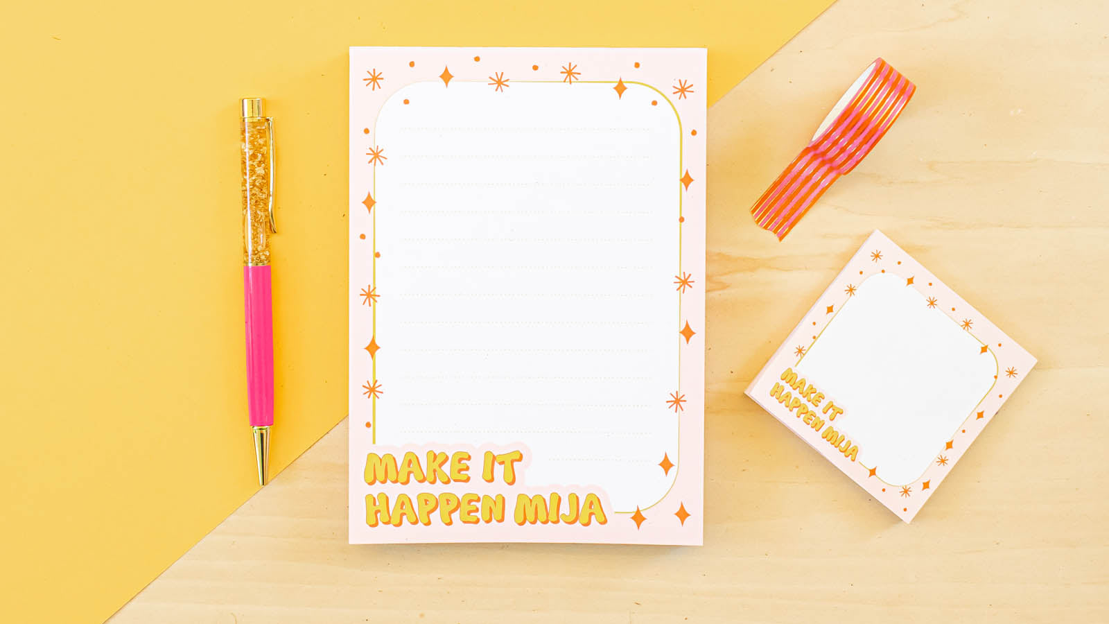 Make It Happen Mija Notepad