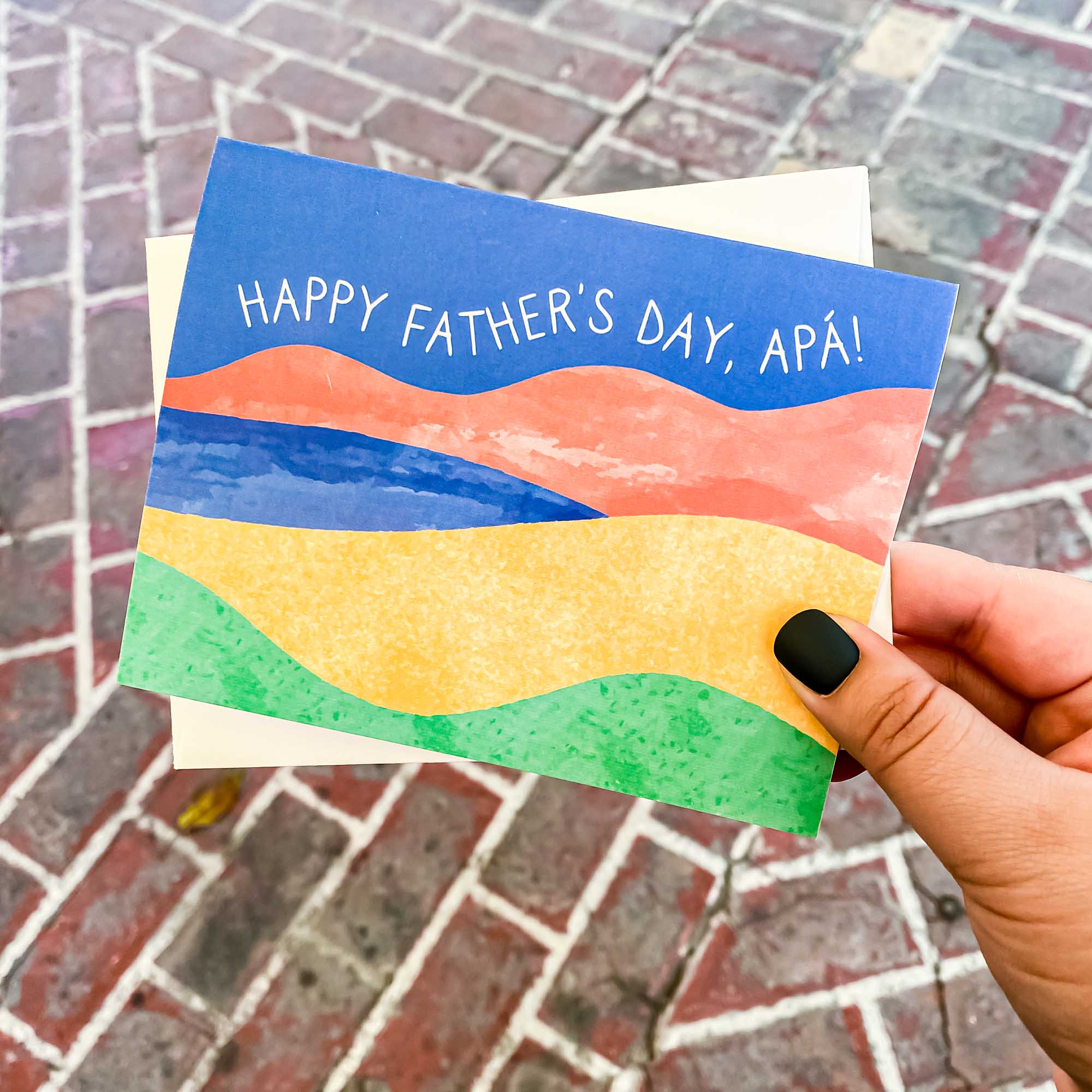 Happy Father's Day Apá Card