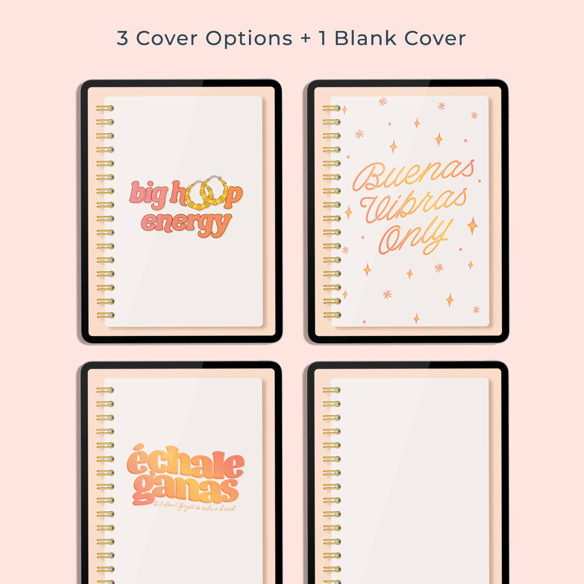 Peachy Pastel Digital Planner
