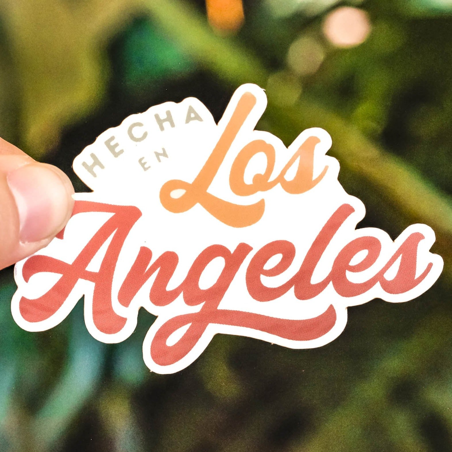 Hecha En Los Angeles Sticker