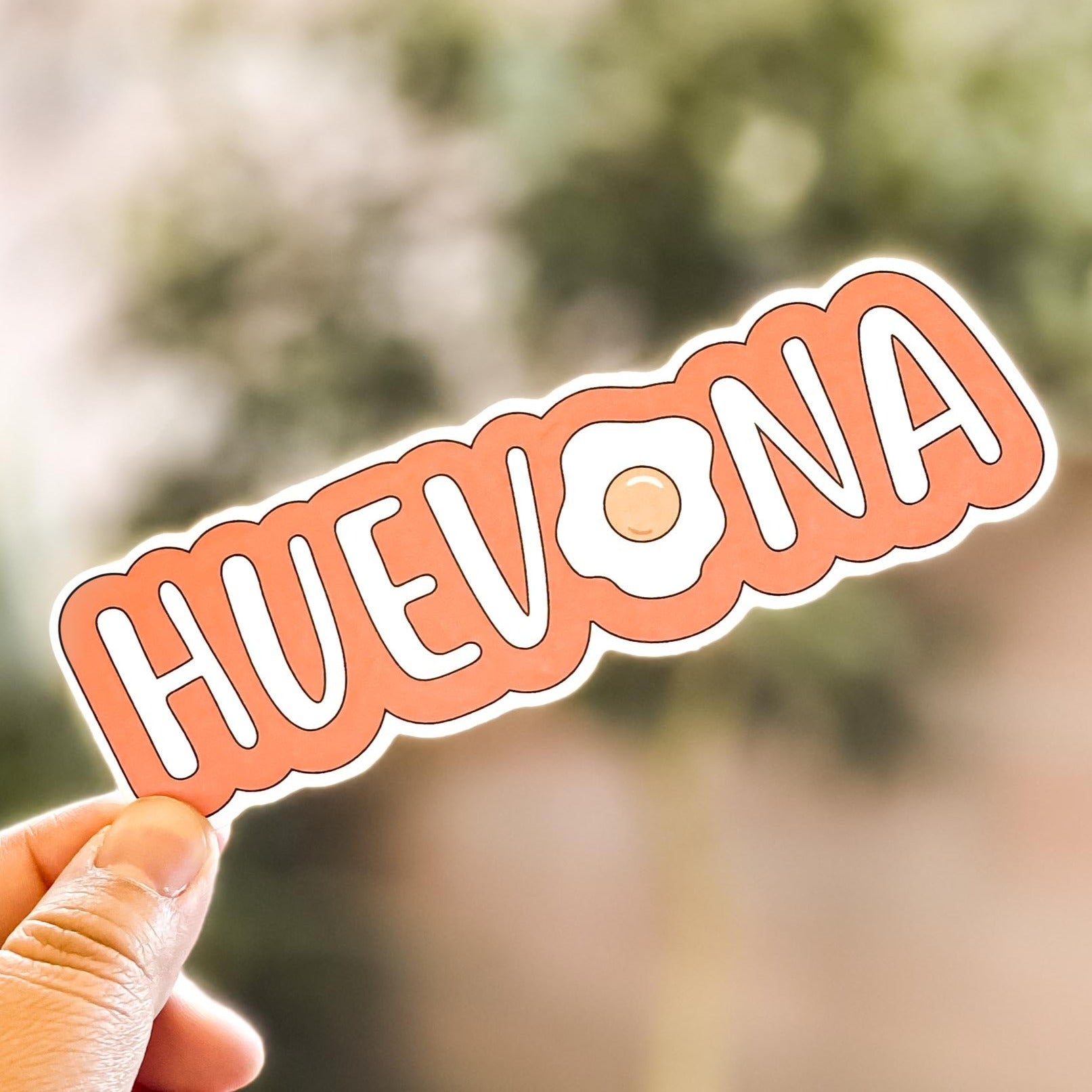 Huevona Sticker