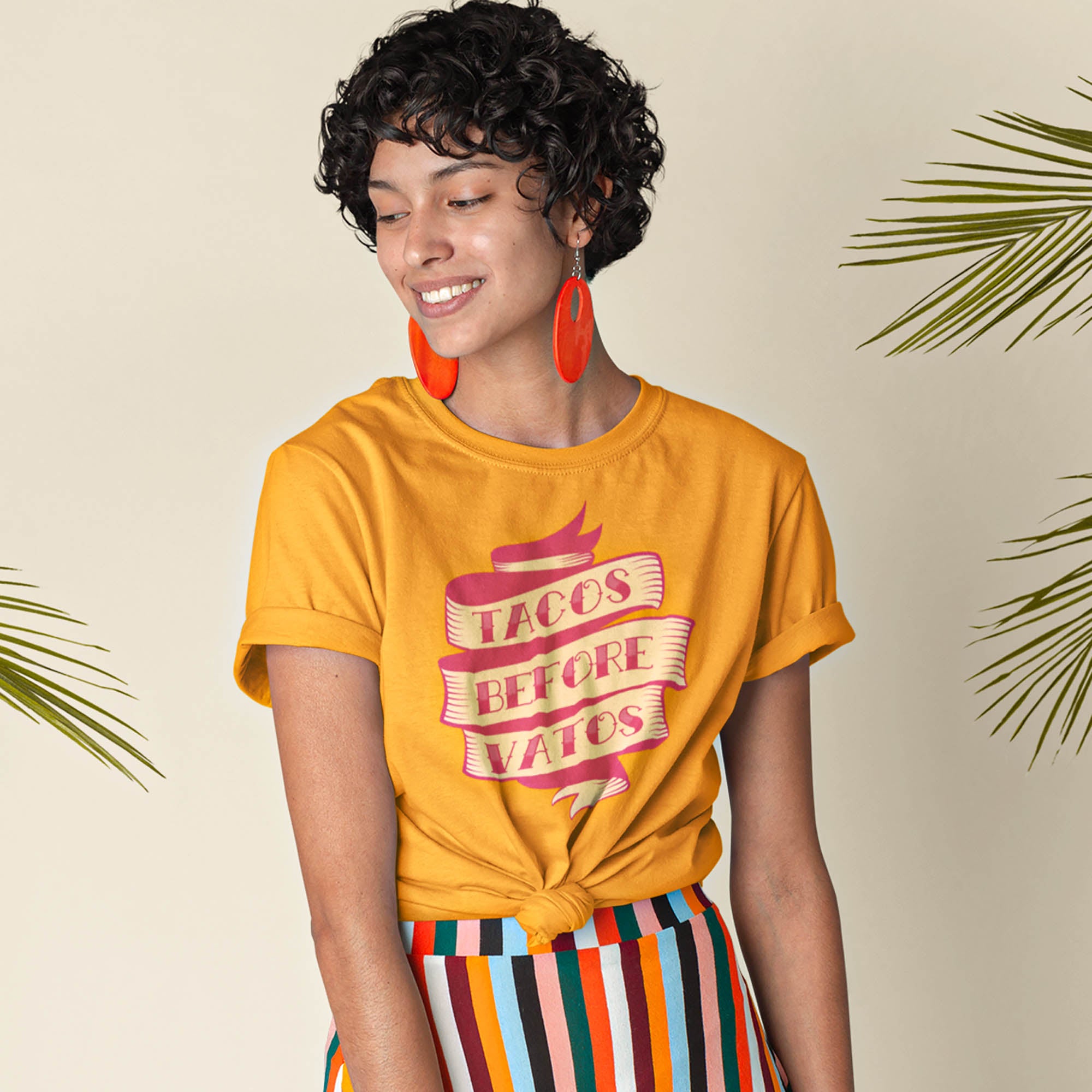 Tacos Before Vatos Short-Sleeve Unisex T-Shirt