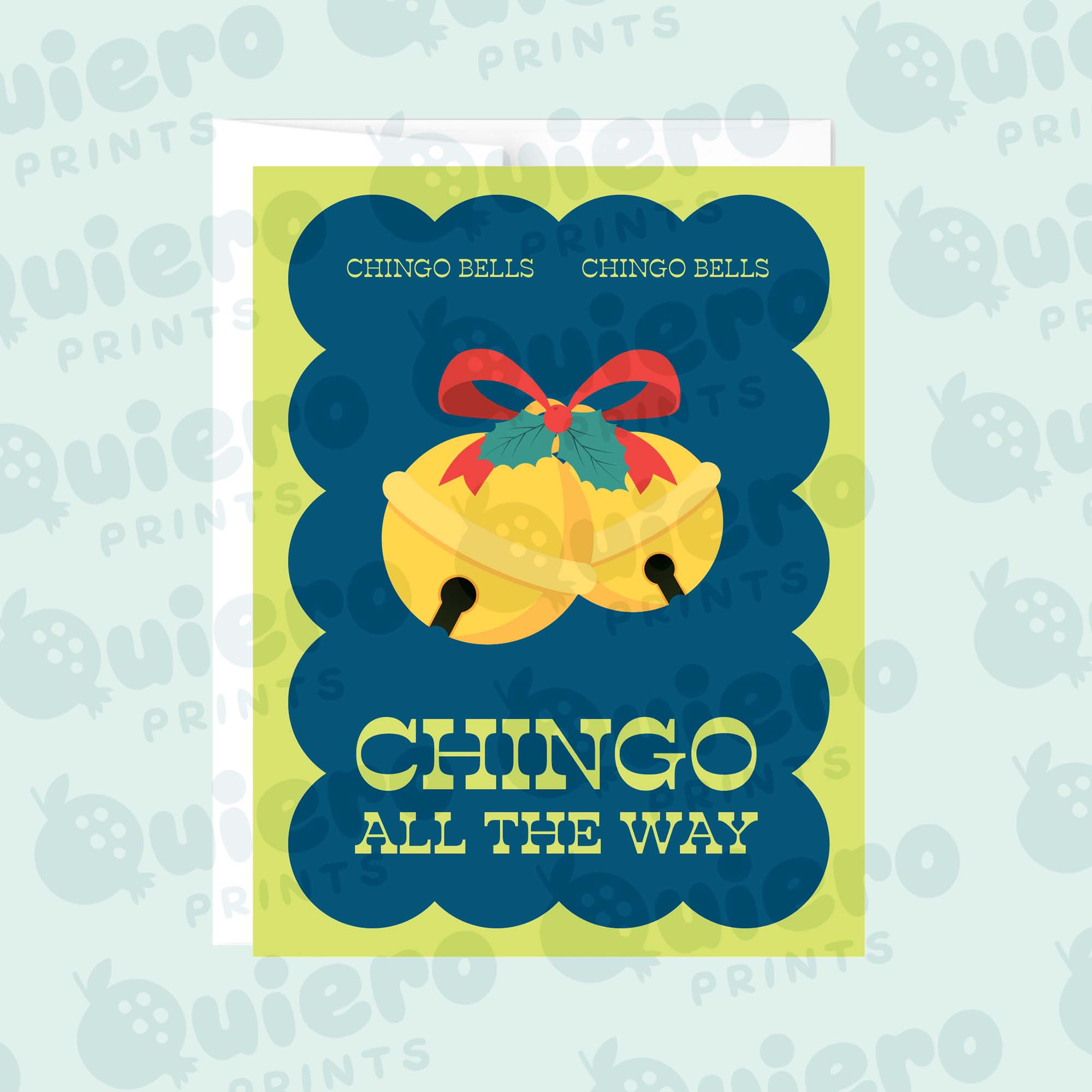 Funny Spanglish Holiday Cards 4pk