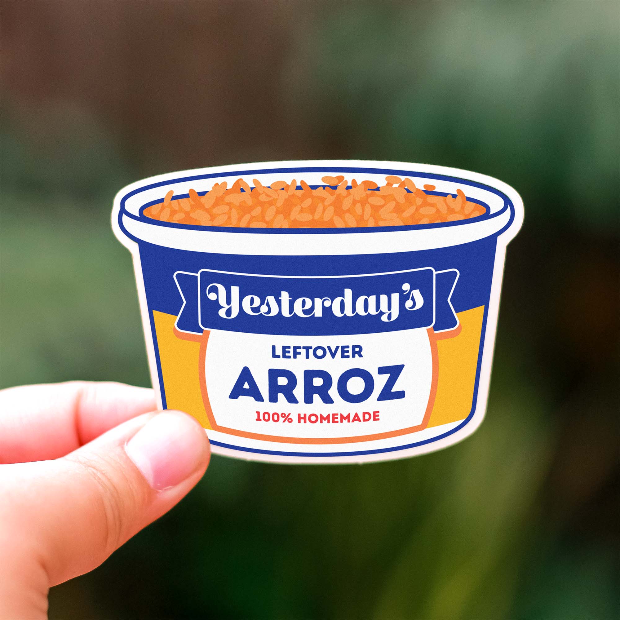 Leftover Arroz Sticker