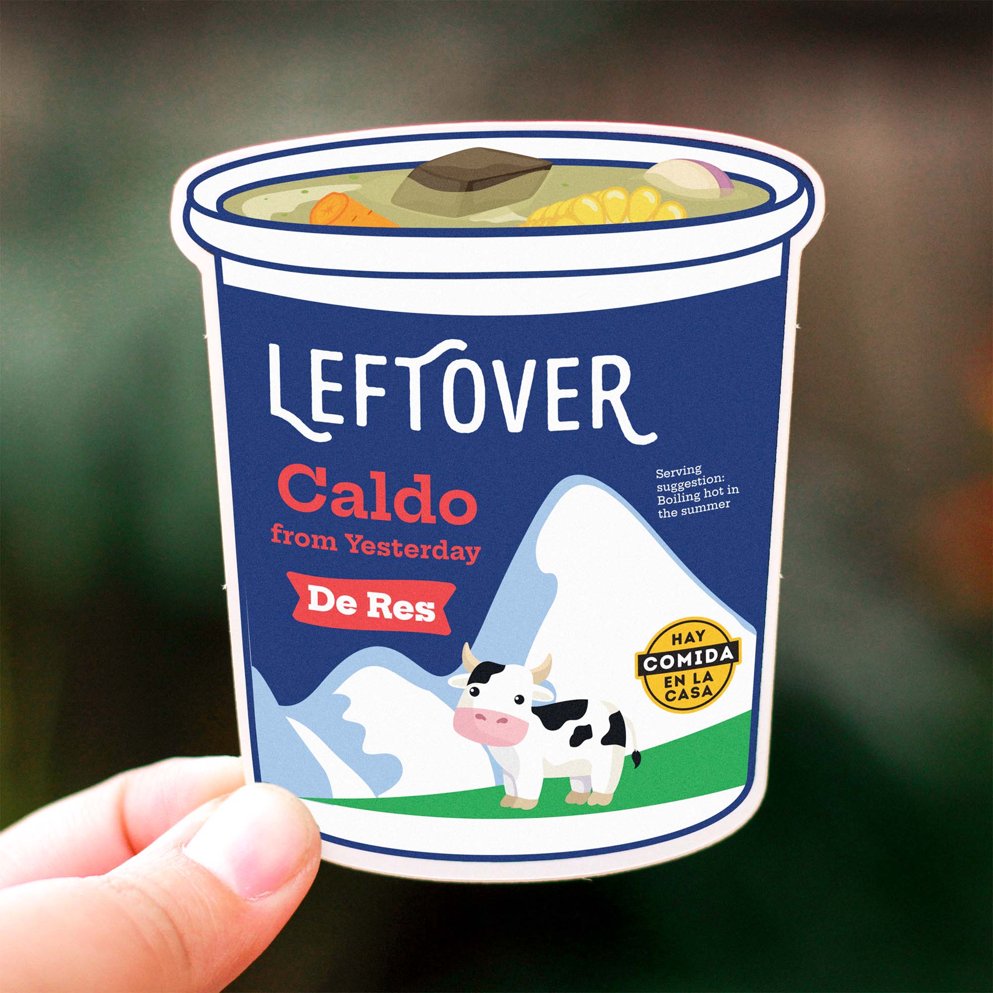 Leftover Caldo Sticker