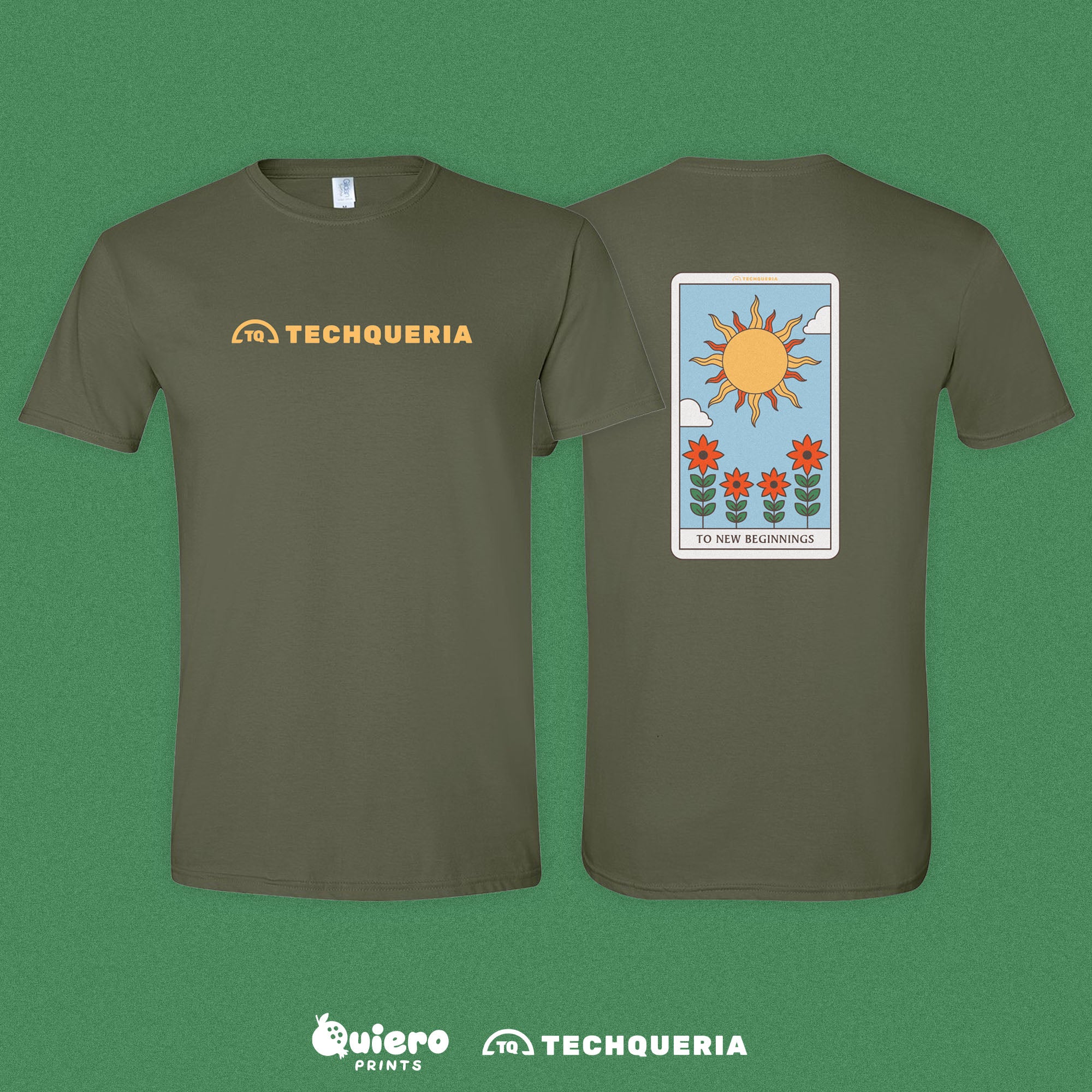 New Beginnings Tee (Techqueria x Quiero Prints)