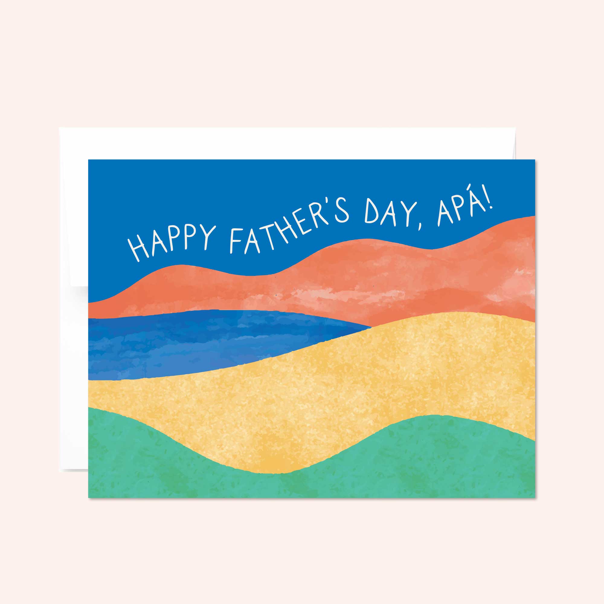 Happy Father's Day Apá Card