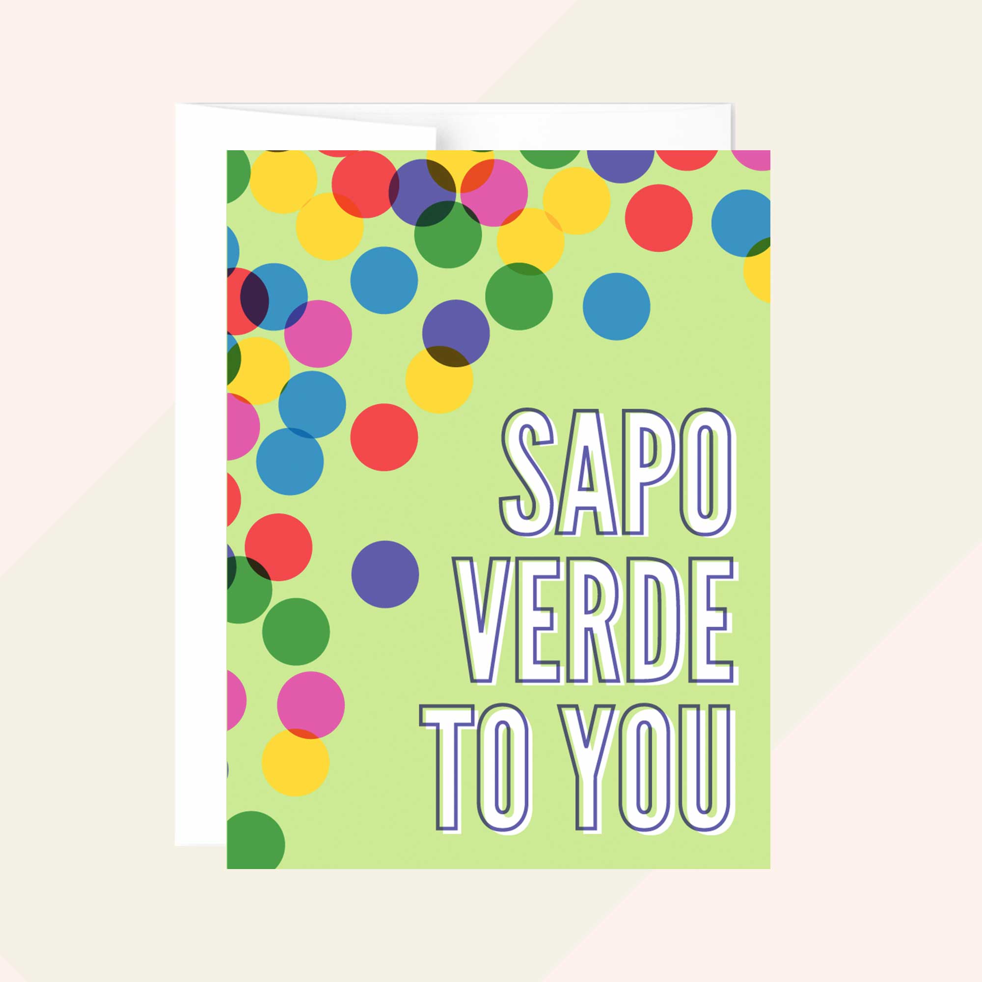 Sapo Verde To You Birthday Card