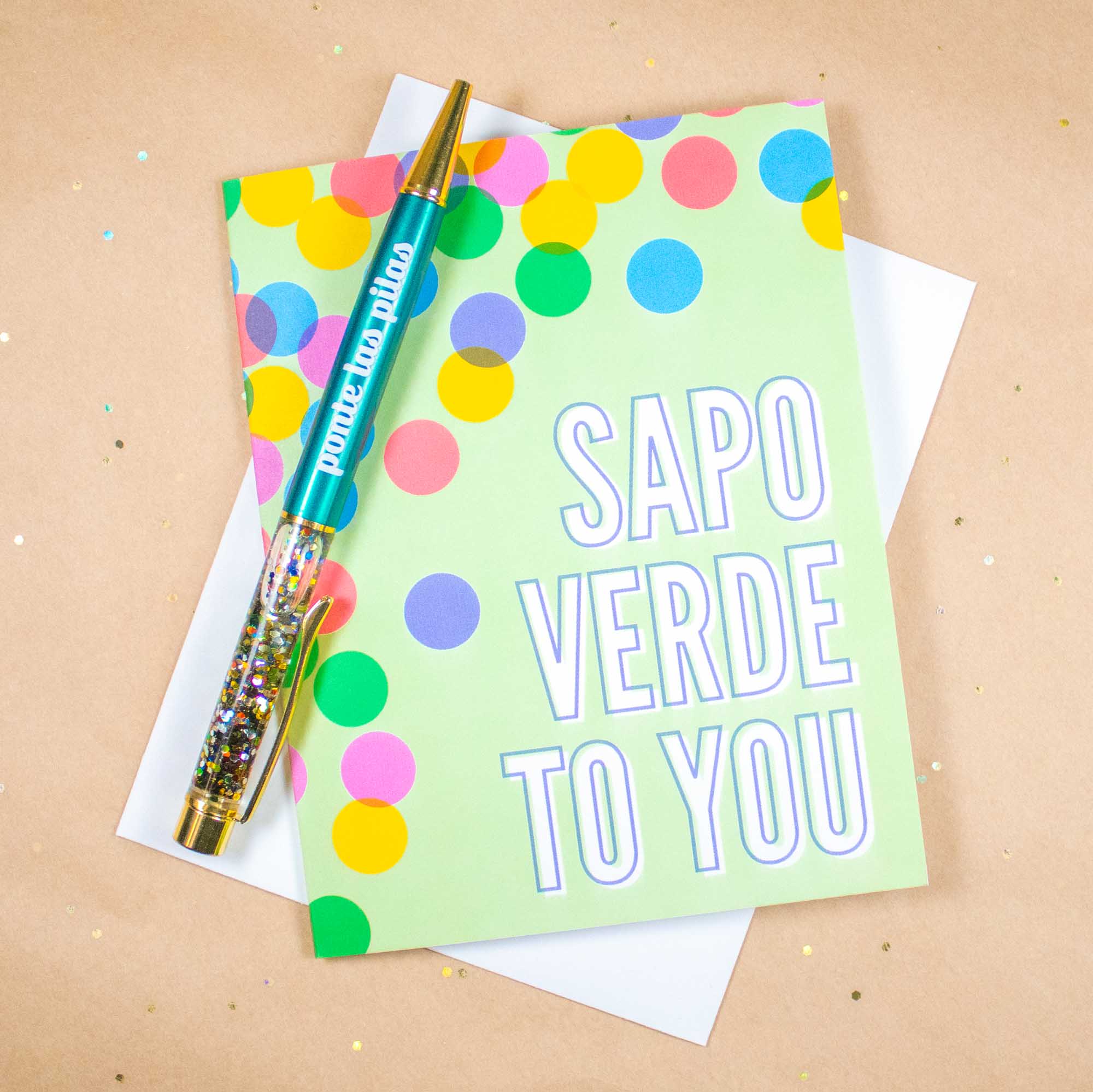 Sapo Verde To You Birthday Card