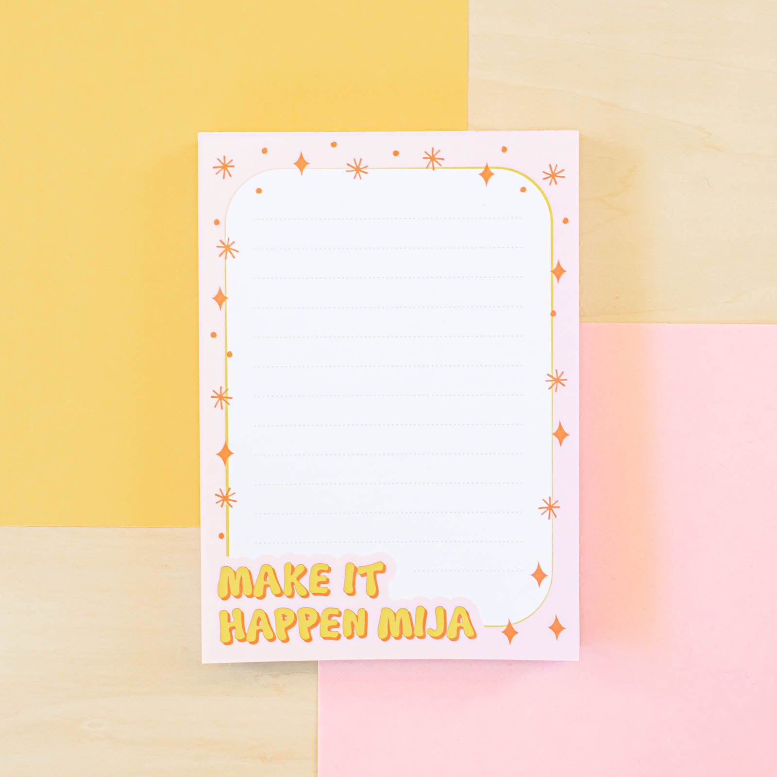 Make It Happen Mija Notepad