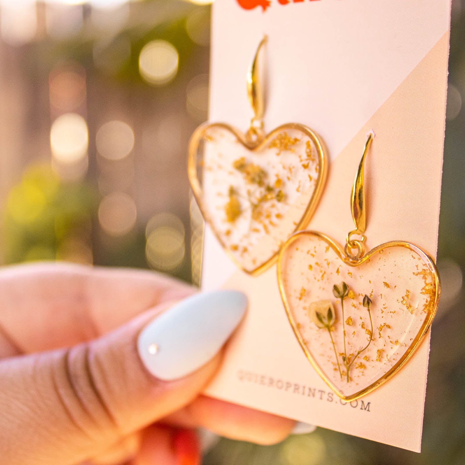 Corazón De Oro Earrings