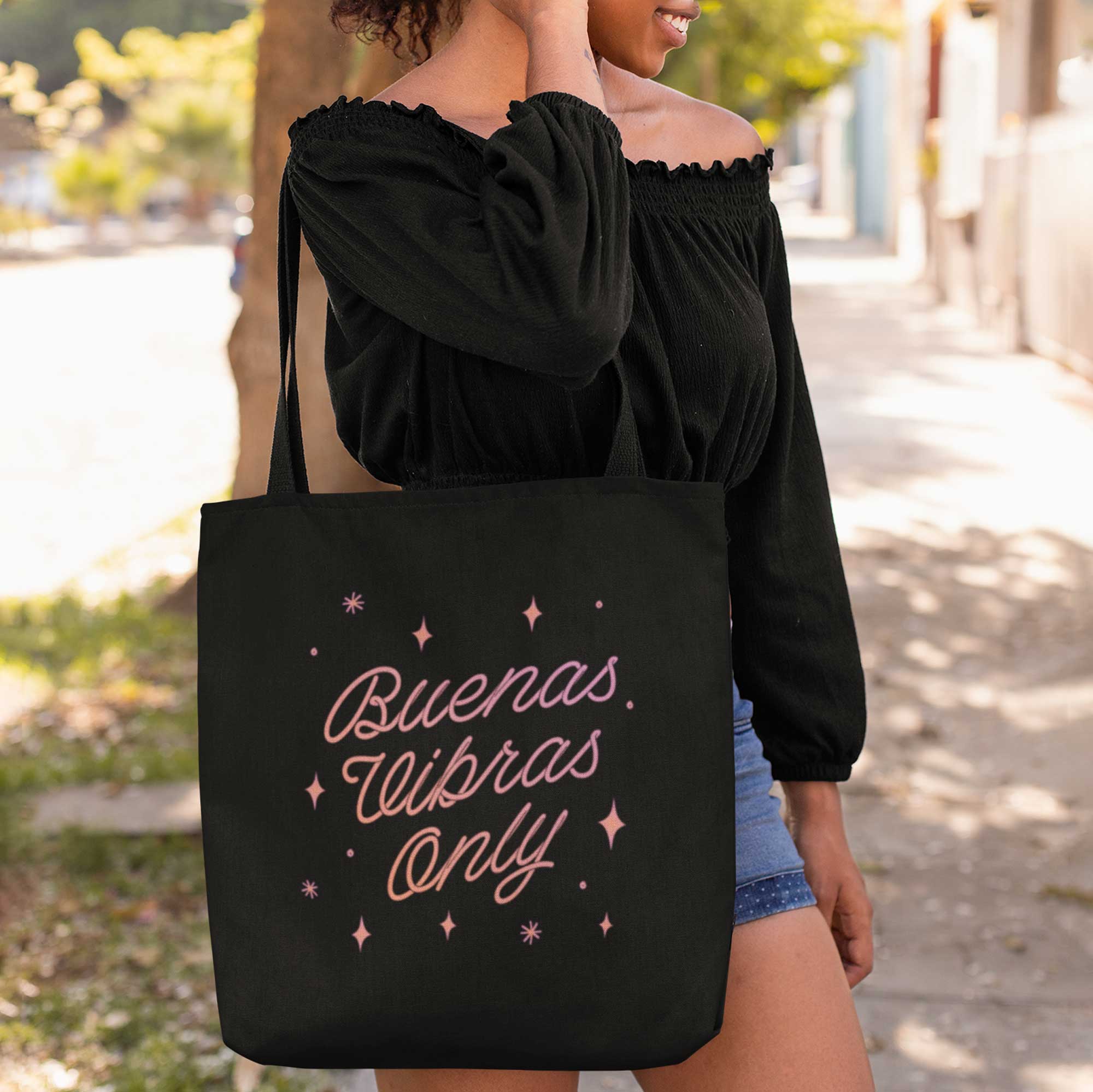 Buenas Vibras Only Tote Bag