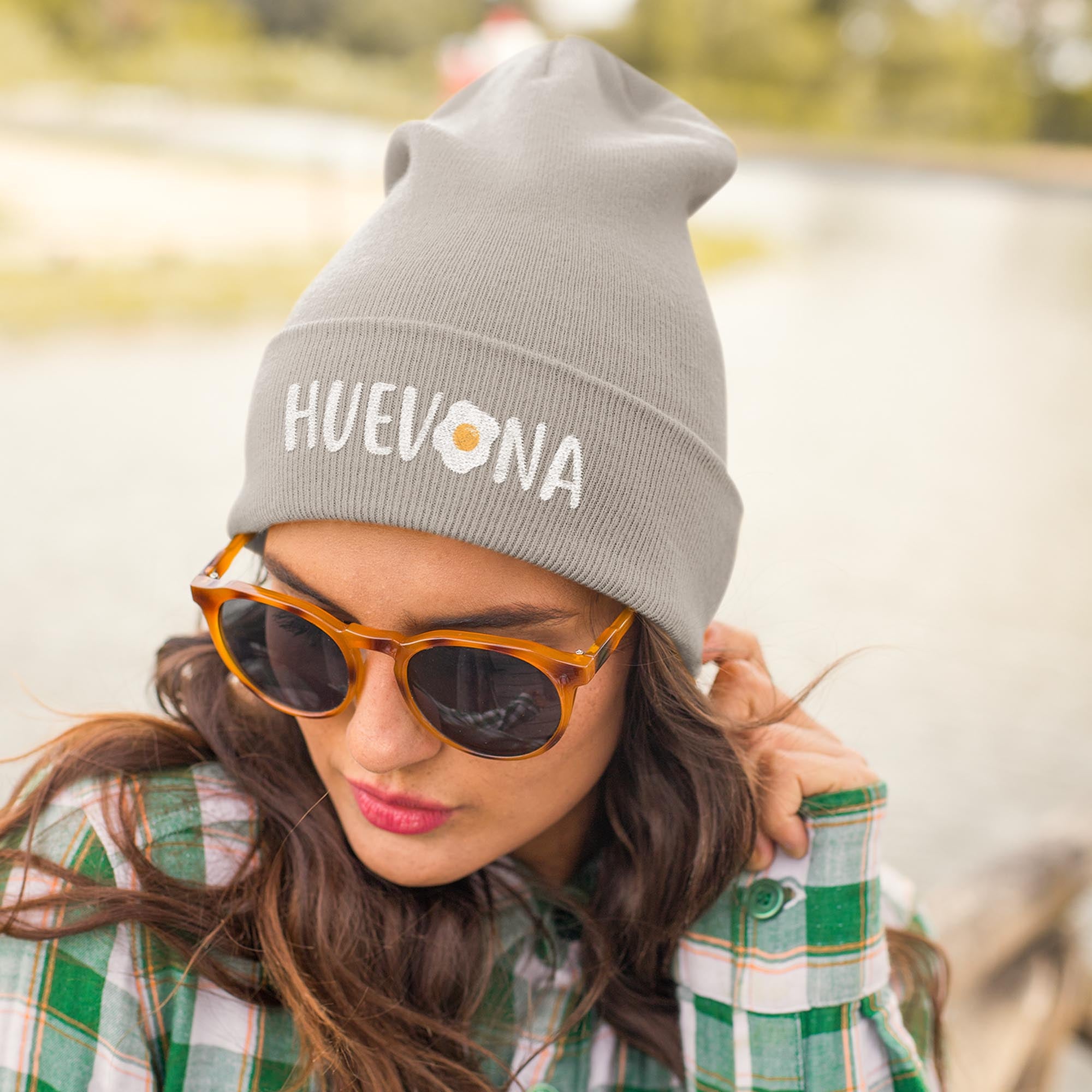 Huevona Cuffed Beanie