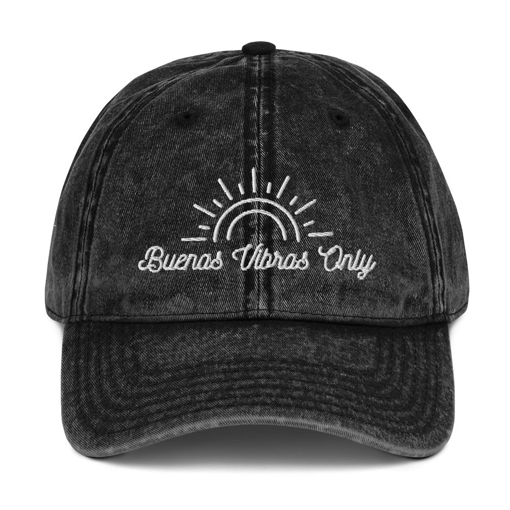 Buenas Vibras Only Vintage Cotton Twill Cap