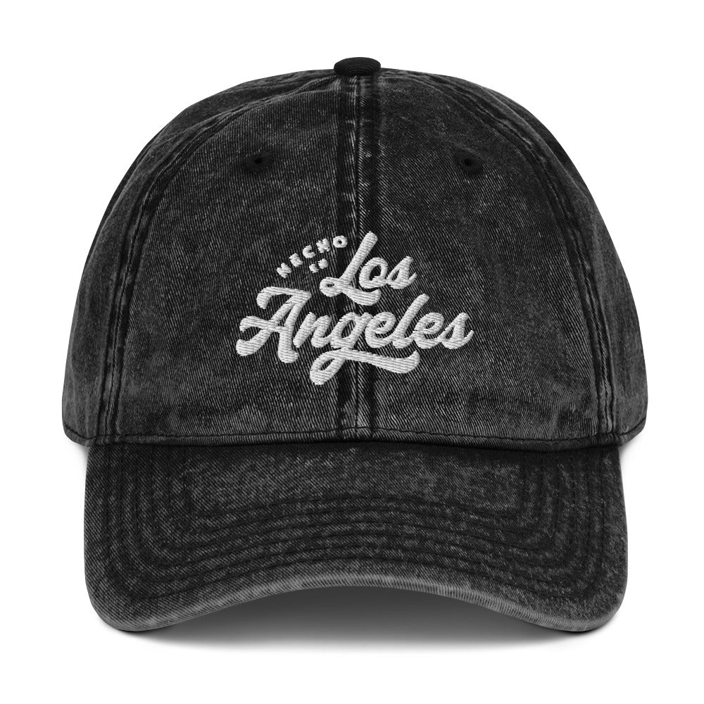 Hecho En Los Angeles Vintage Cotton Twill Cap